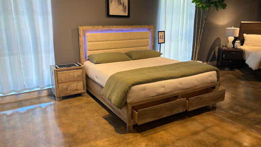 CALLIE BROWN QUEEN BED GROUP - Furniture House (VA)