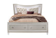 PARIS CHAMPAGNE KING BED WITH LED, DRESSER, MIRROR, NIGHTSTAND - Furniture House (VA)