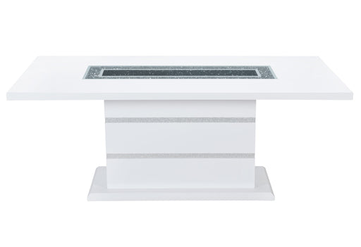 MONACO WHITE DINING TABLE - Furniture House (VA)