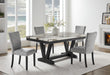 D1319DT BLK/WHT AND 6 D1319DC LT GREY - Furniture House (VA)