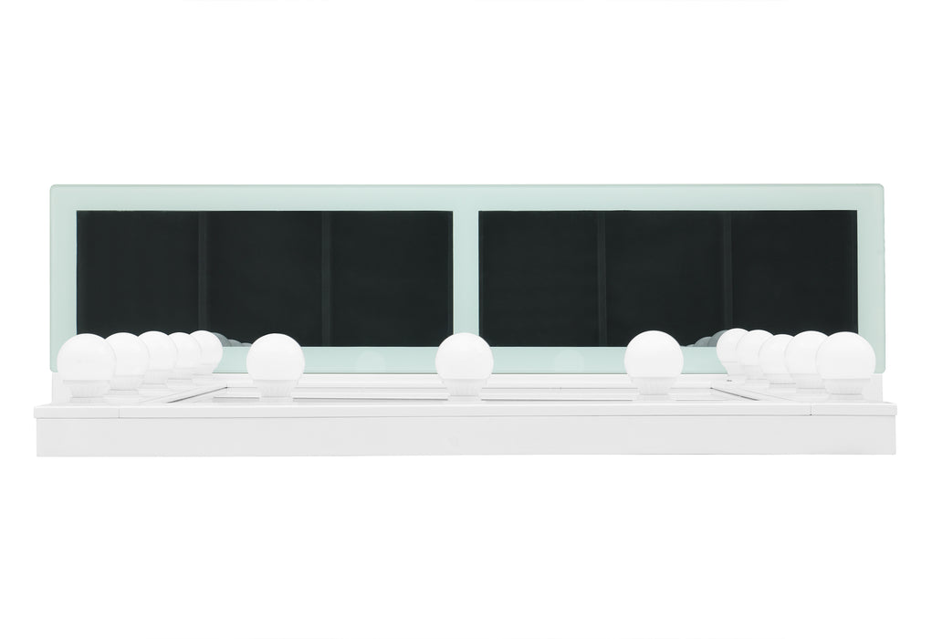ELLA WHITE VANITY WITH SPEAKER - Furniture House (VA)