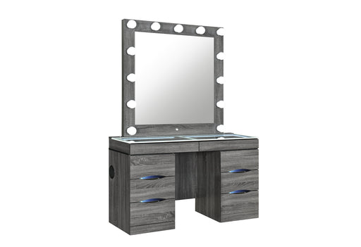 LEXI GREY VANITY WITH SPEAKER - Furniture House (VA)