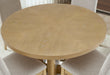 D3124 NATURAL DINING TABLE 48" AND 4 D1248 DINING CHAIR - Furniture House (VA)