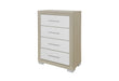 EMMA NATURAL/WHITE CHEST - Furniture House (VA)