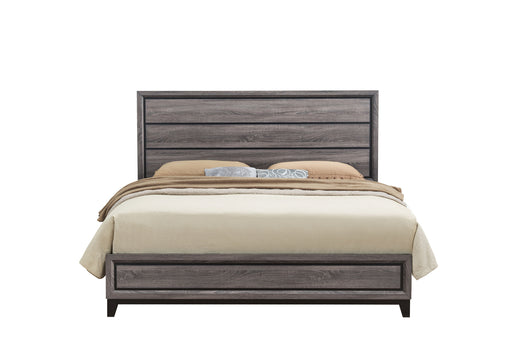 KATE FOIL GREY KING BED, DRESSER, MIRROR, NIGHTSTAND - Furniture House (VA)