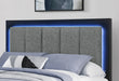 EMMA BLACK/GREY FULL BED GROUP - Furniture House (VA)