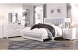 SANTORINI WHITE FULL BED - Furniture House (VA)