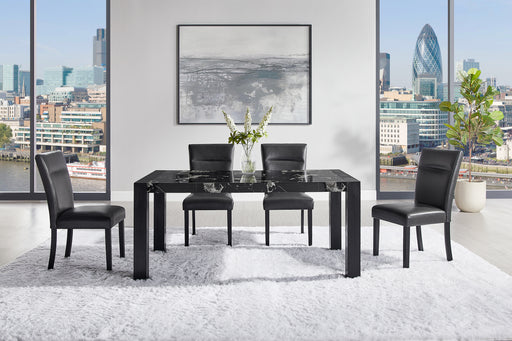 D4088DT DINING TABLE D87DC DINING CHAIR - Furniture House (VA)