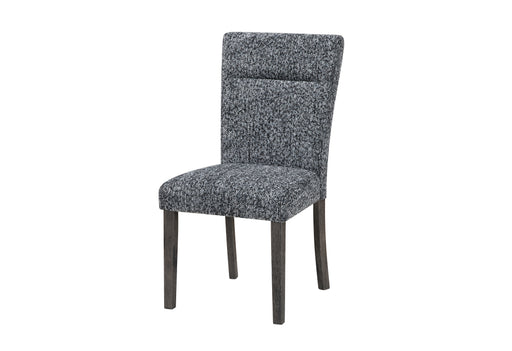 D86 GREY DINING CHAIR WITH BROWN LEGS - Furniture House (VA)