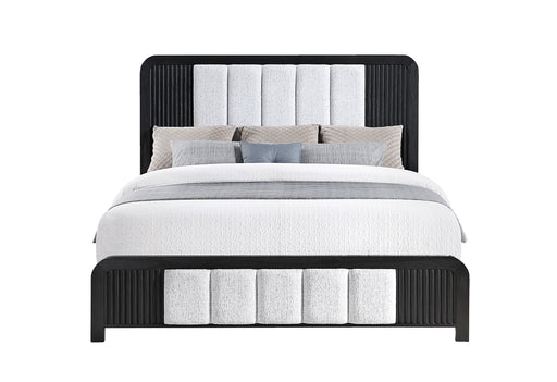 BECKETT WHITE/BLACK KING BED - Furniture House (VA)