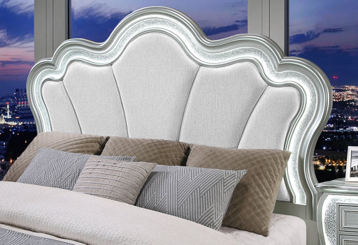 ARIA SILVER QUEEN BED GROUP - Furniture House (VA)