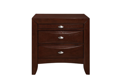 LINDA NEW MERLOT NIGHTSTAND - Furniture House (VA)