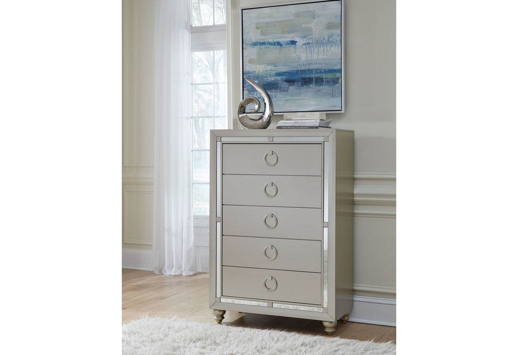 RILEY SILVER FULL BED GROUP - Furniture House (VA)