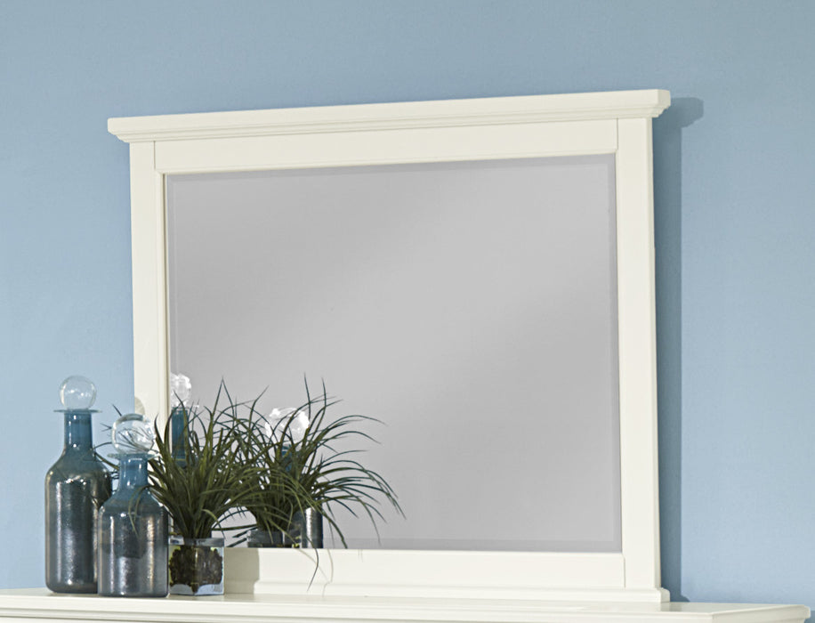 Vaughan-Basset Bonanza Landscape Mirror in White image