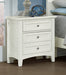 Vaughan-Basset Bonanza 2-Drawer Nightstand in White image