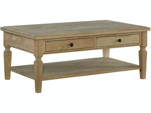 John Thomas Unfinished Vista Coffee Table image