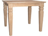 John Thomas Unfinished Java End Table image