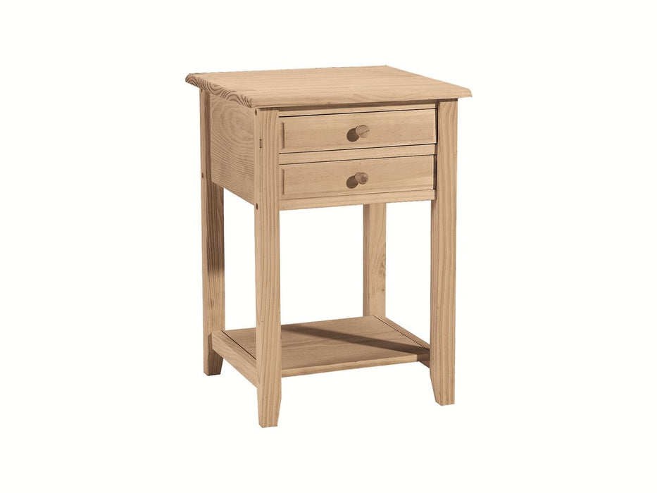 John Thomas Unfinished Lamp Table image