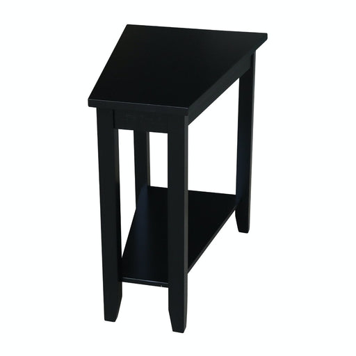 John Thomas Destinations Keystone Accent Table in Solid Black image