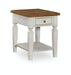 John Thomas Vista End Table in Hickory & Shell image