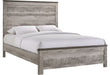Elements International Millers Cove King Panel Bed in Gray image