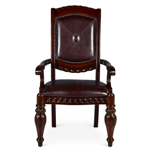 Steve Silver Antoinette Arm Chair (Set of 2) in Rich Cherry - Furniture House (VA)