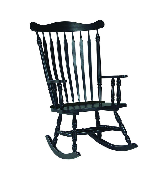 John Thomas Home Accents Colonial Rocker in Antique Black image