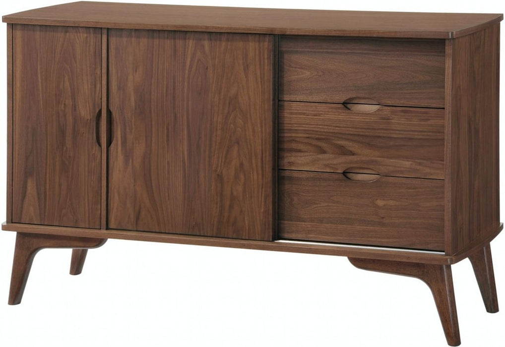 Elements International Robin Server in Warm Chestnut image