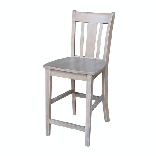 John Thomas Dining Essentials San Remo Stool in Taupe Gray image