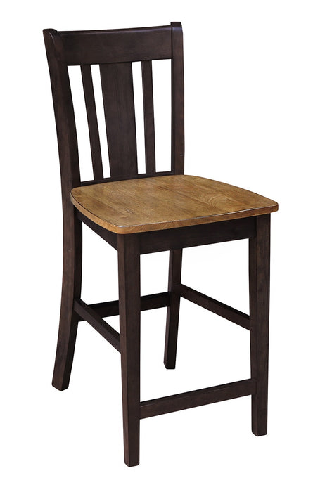 John Thomas Dining Essentials San Remo Stool in Hickory Coal image