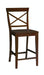 John Thomas Dining Essentials X-Back Stool in Espresso image
