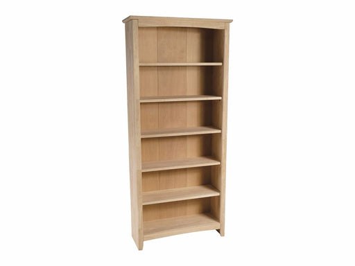 John Thomas Unfinished 72''H Shaker Bookcase image