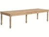 John Thomas Unfinished Large Extension Table (top only) / Turned Legs (Set of 5) image