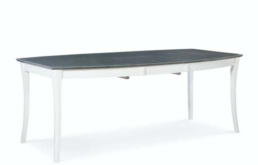 John Thomas Cosmopolitan Salerno Butterfly Extension Table in Heather Gray & White image