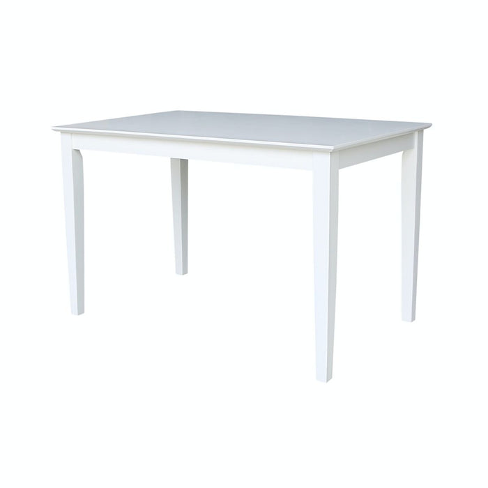 John Thomas Dining Essentials 30X48'' Square Table / 30'' Shaker Legs image