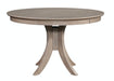 John Thomas Cosmopolitan 30'' H Siena Pedestal Table in Taupe Gray image