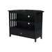 John Thomas Destinations Mission Corner TV Stand Solid Black image