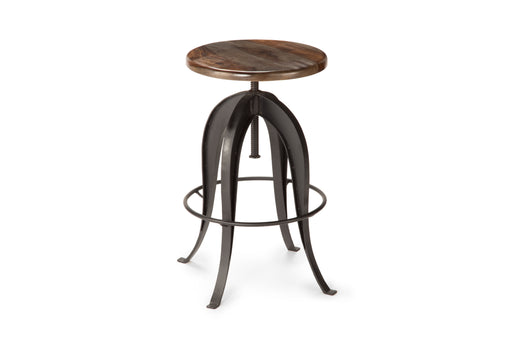 Steve Silver Sparrow Round Setup Stool in Natural Brown (Set of 2) - Furniture House (VA)