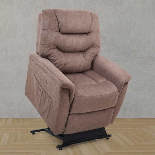 UltraComfort Marbella Medium Power Lift Recliner in Antler - Furniture House (VA)