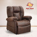 UltraComfort Sol Medium Power Lift Recliner in Almond image