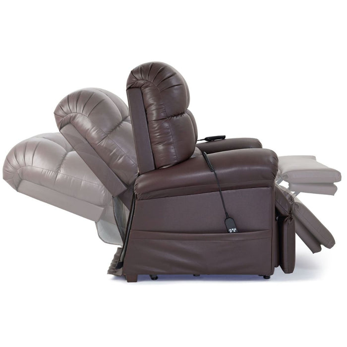 UltraComfort Vega Medium/Wide Power Lift Recliner in Anchor - Furniture House (VA)