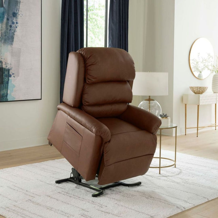 UltraComfort Polaris Small Power Lift Recliner in Asher image