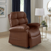 UltraComfort Athena Small/Medium Power Lift Recliner in Bourbon - Furniture House (VA)