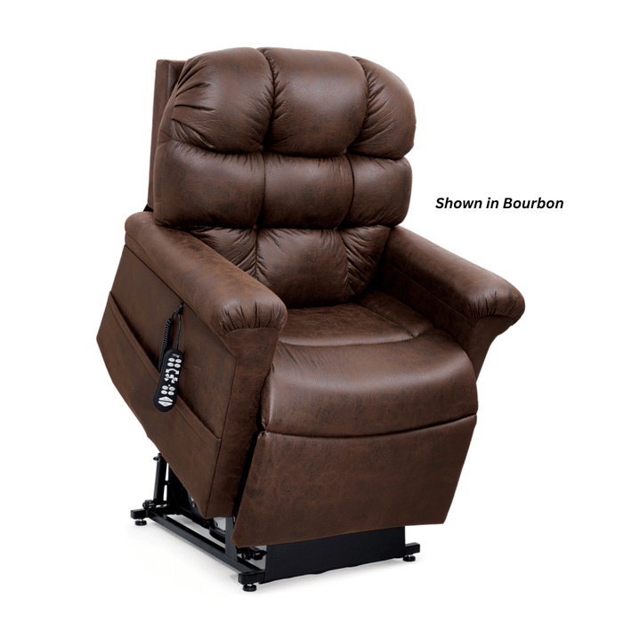 UltraComfort Athena Medium/Large Power Lift Recliner in Bourbon image