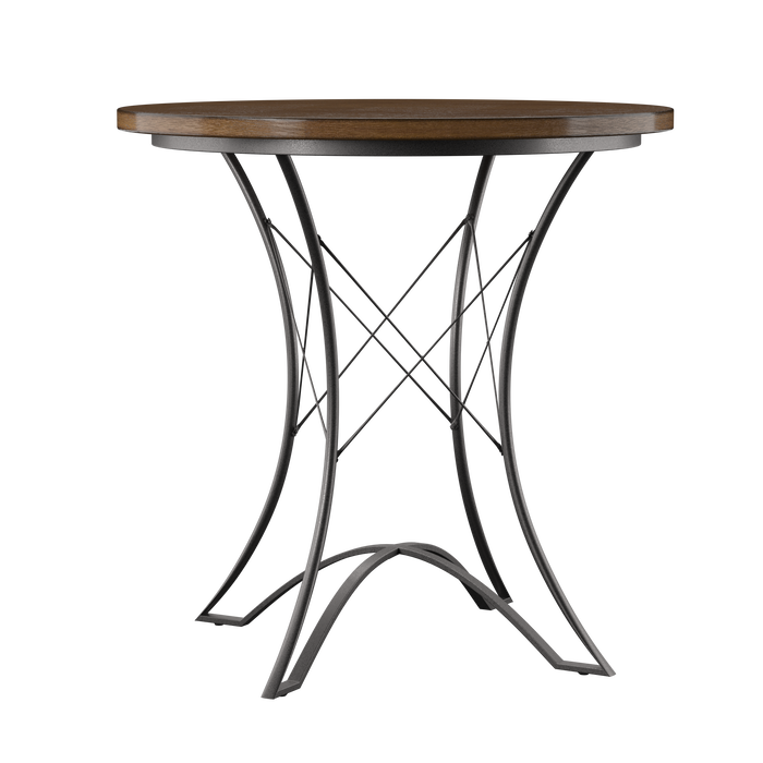 Steve Silver Adele Round Counter Table in Warm Honey - Furniture House (VA)