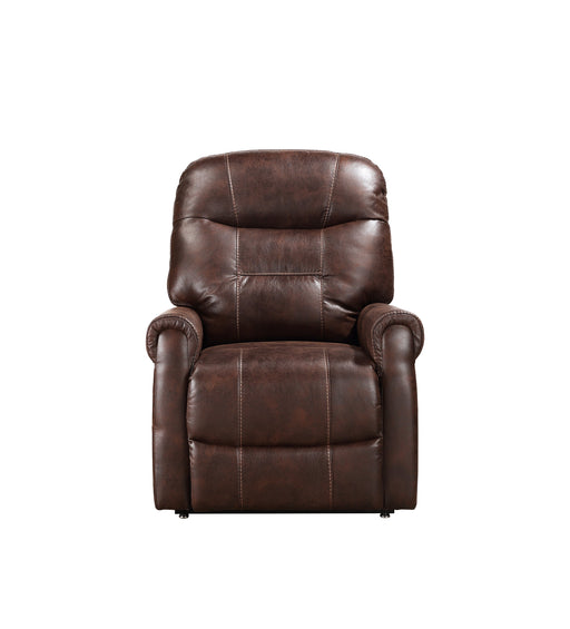 Steve Silver Ottawa Power Lift Chair with Heat and Massage in Walnut - Furniture House (VA)