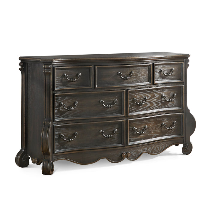 Steve Silver Rhapsody 7 Drawer Dresser in Molasses - Furniture House (VA)