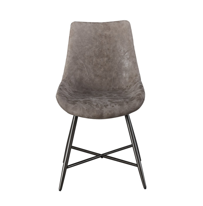 Steve Silver Ramona Side Chair in Brown (Set of 2) - Furniture House (VA)