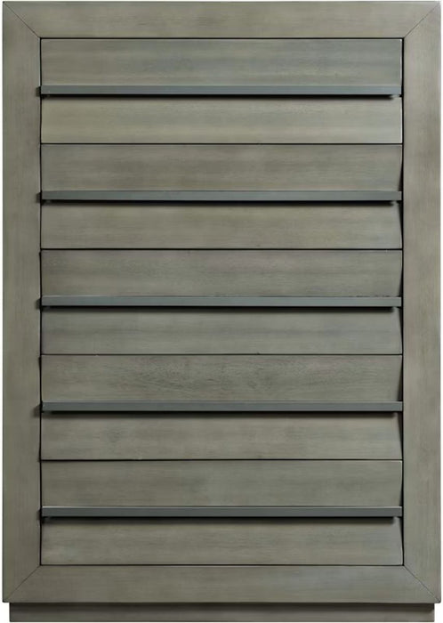 Elements International Zig Chest in Grey image